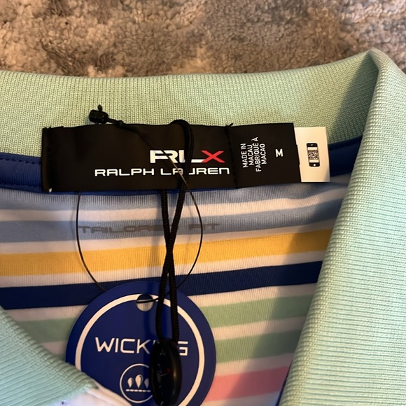 Tailored Fit Striped Sleeveless Polo RLX Ralph Lauren - Picture 4 of 4